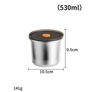 Fresh boxاستیل دایره دکمه دار900میل-کد1-2111