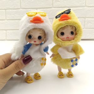 Alternative view of عروسک Ni Baby لباس جوجه مفصل دار14سانت-کد 2323