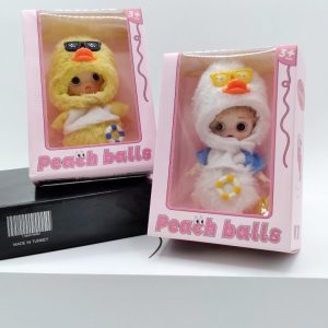 عروسک Ni Baby لباس جوجه مفصل دار14سانت-کد 2323