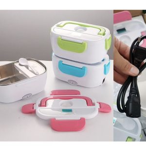 ظرف غذا استیل برقی با کابل برق خانگی 1200میل-کد5791