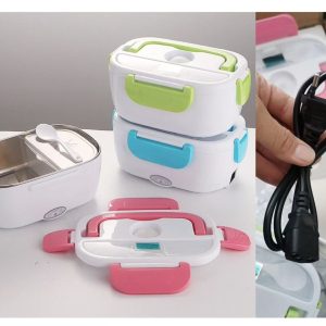 ظرف غذا پلاستیکی برقی با کابل برق خانگی 1200میل-کد5793
