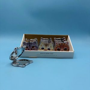 آینه جیبی طرح کله گربه12عددی -کد6243